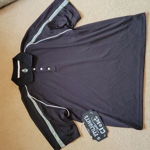 Bolle Golf Polo Shirt Large Black Green White